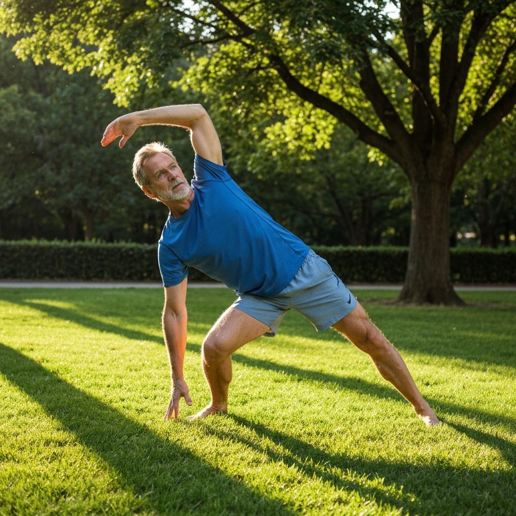 Aktywny mężczyzna po 50 roku życia